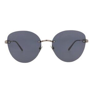 Alaia Womens Cat Eye Ruthenium Ruthenium Blue Fashion Designer Eyewear